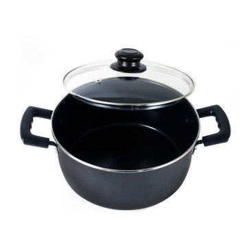 Amazon Vendor Aluminum Nonstick Dutch Oven 5-Quart Black